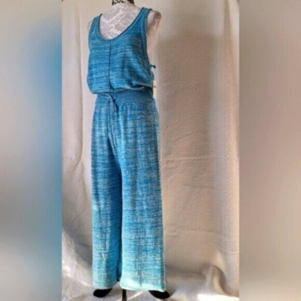 Anthropologie Cotton knit Jumpsuit Women's Size Medium